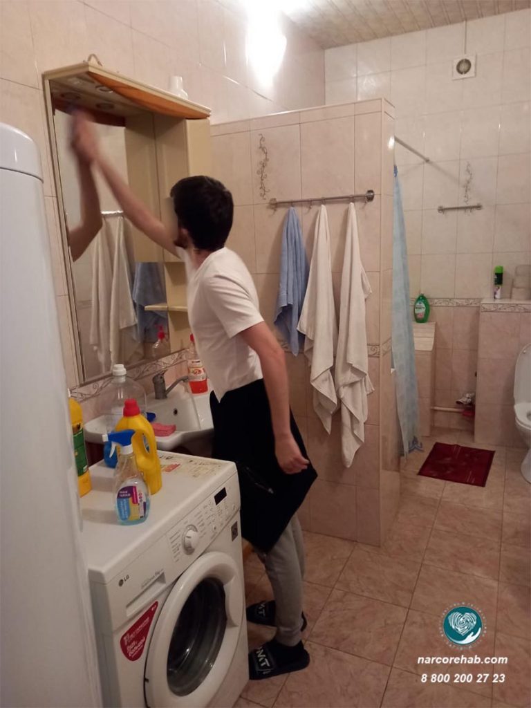 Уборка в центре 1