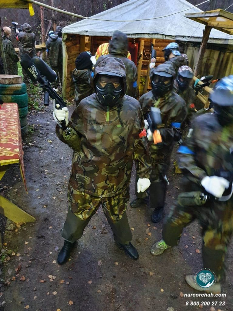 поездка на пейнтбол 1