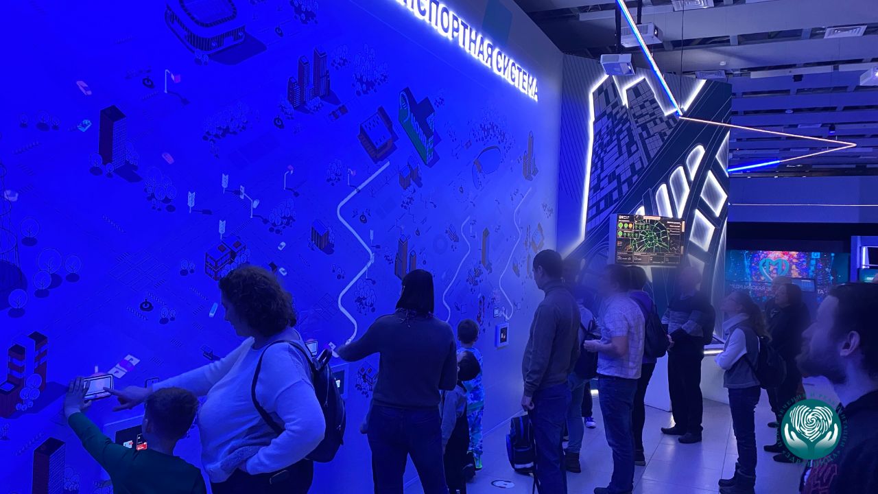 Мультимедийная выставка технологий Москвы