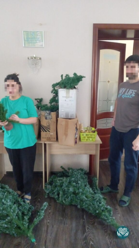 Подготовка к новому году в РЦ Здравница