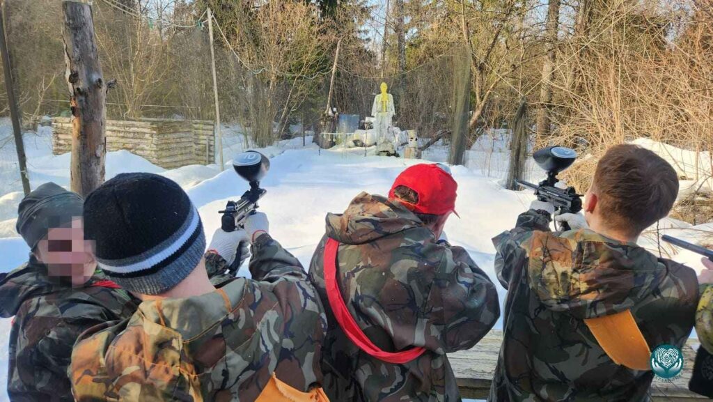Здравница на пейнтболе