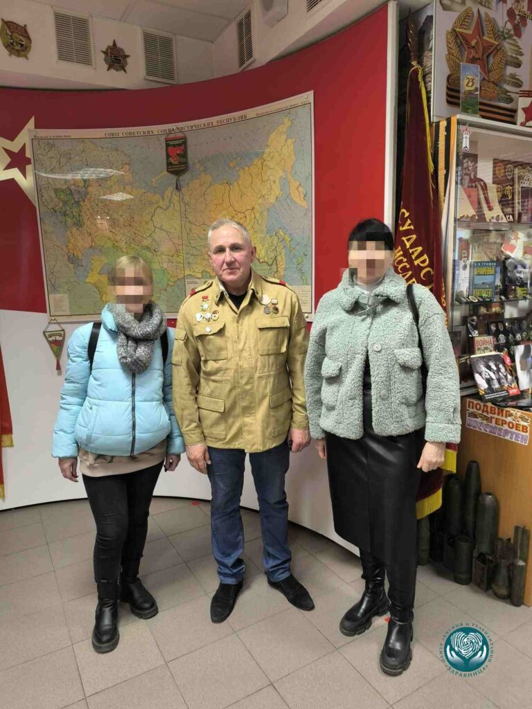 В музее