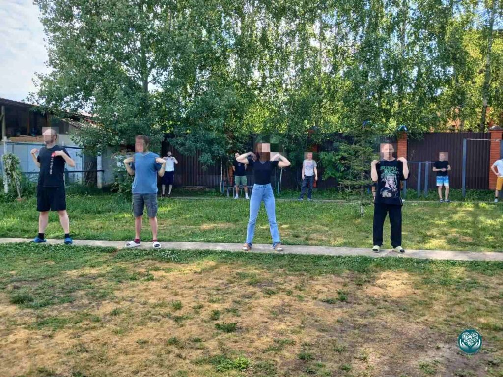 Зарядка на свежем воздухе