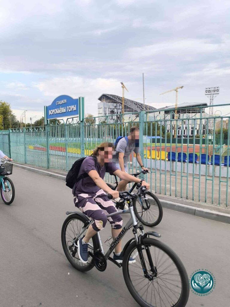 Велопрогулка по Воробьевым горам