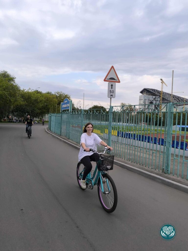 Велопрогулка по Воробьевым горам