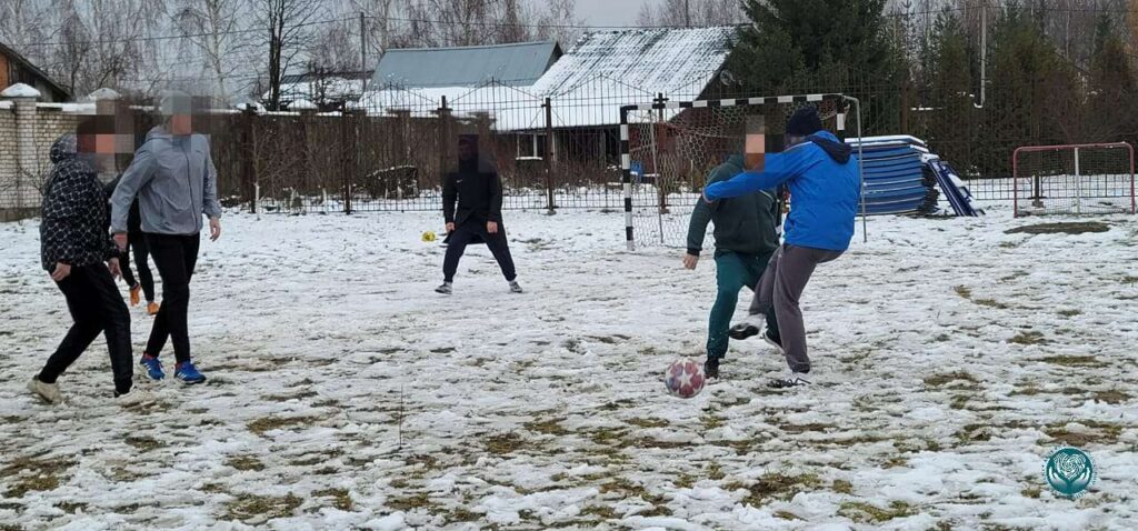 Футбольная тренировка