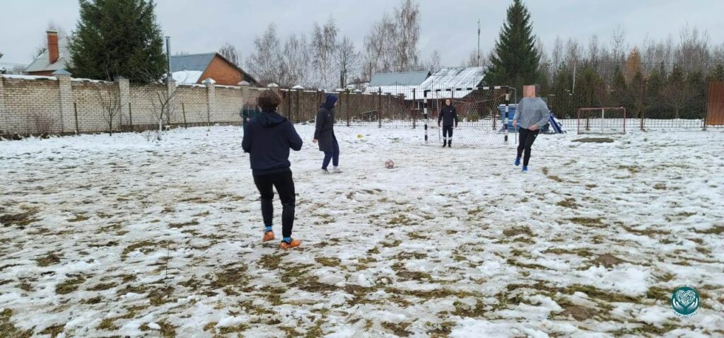 Футбольная тренировка