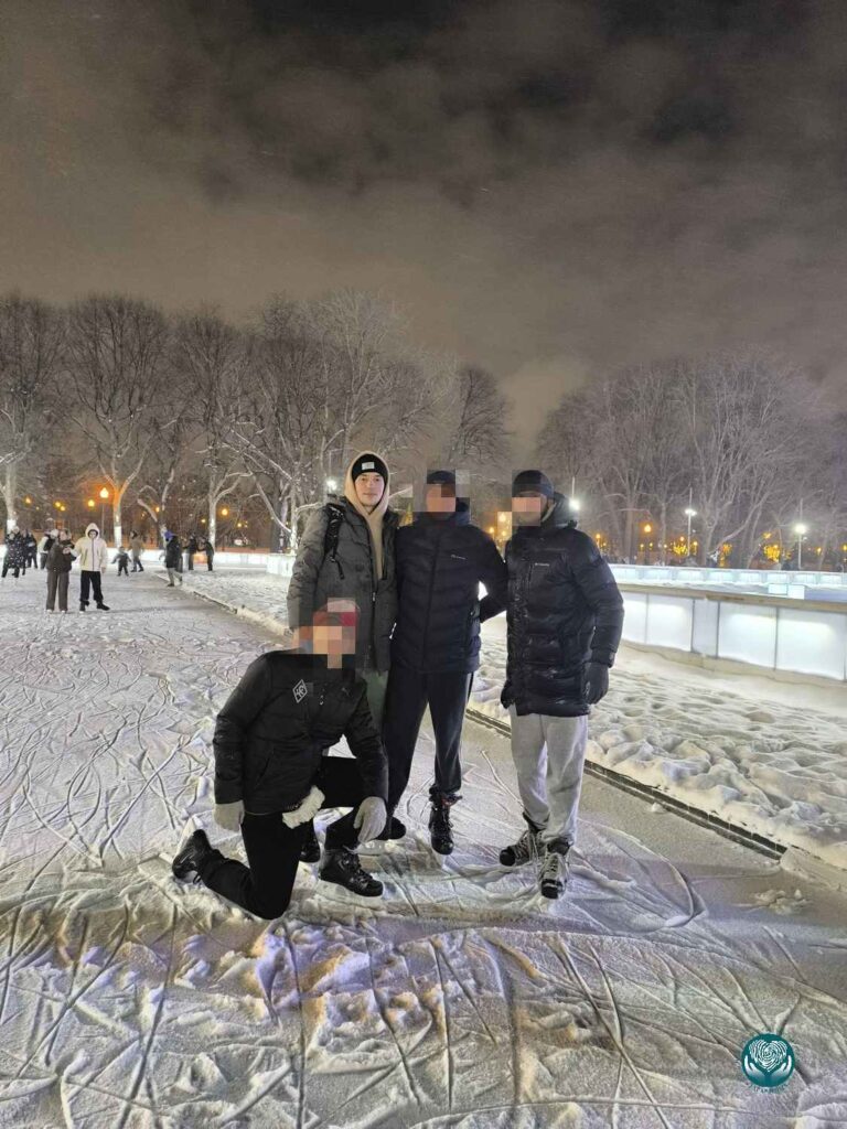 Зимой на коньках
