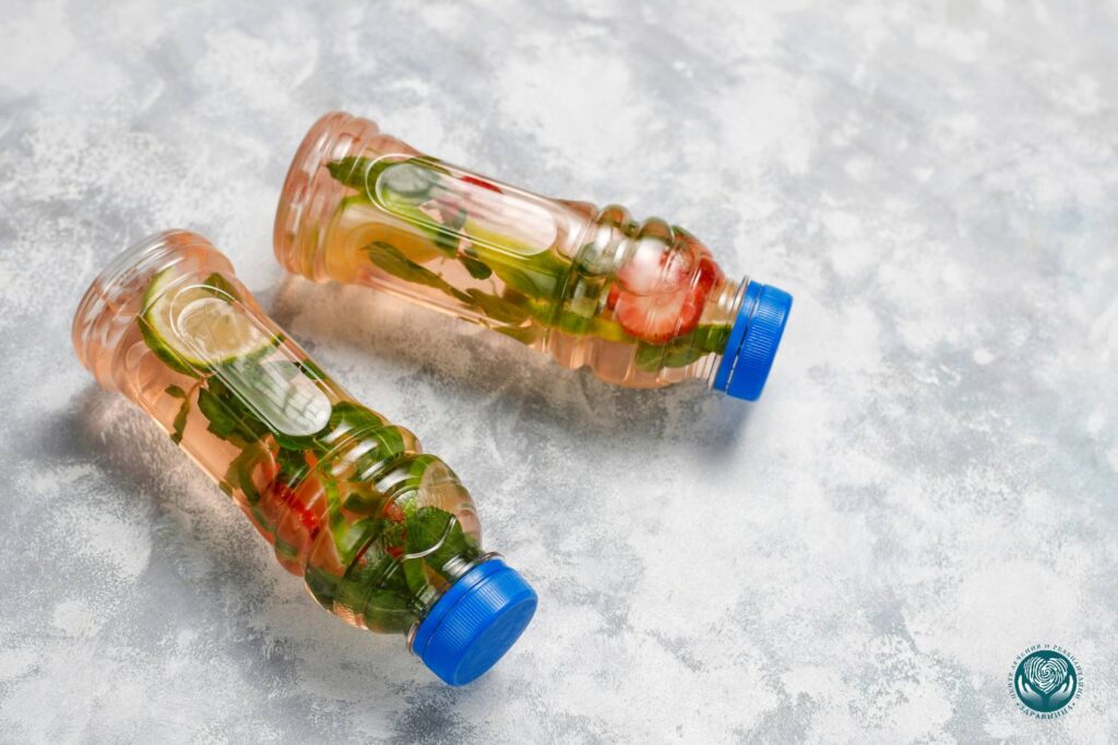 Минеральная вода и электролиты для восстановления после алкоголя