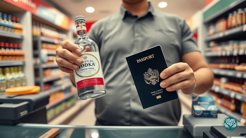 Проверка паспорта при покупке алкоголя