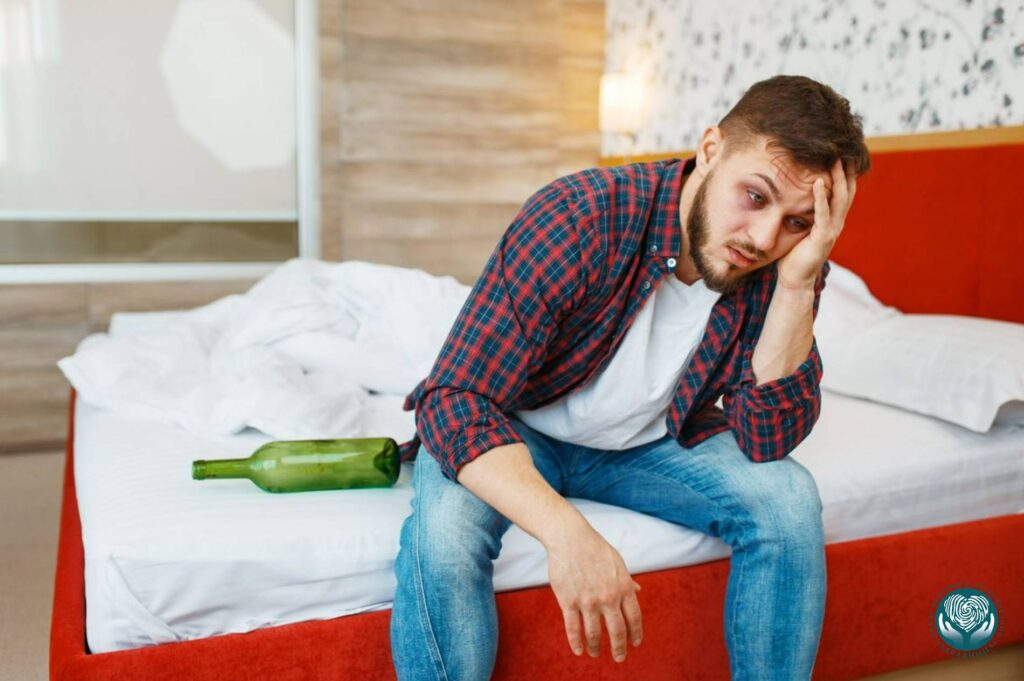 Симптомы похмелья от вина: головная боль, тошнота, слабость и обезвоживание