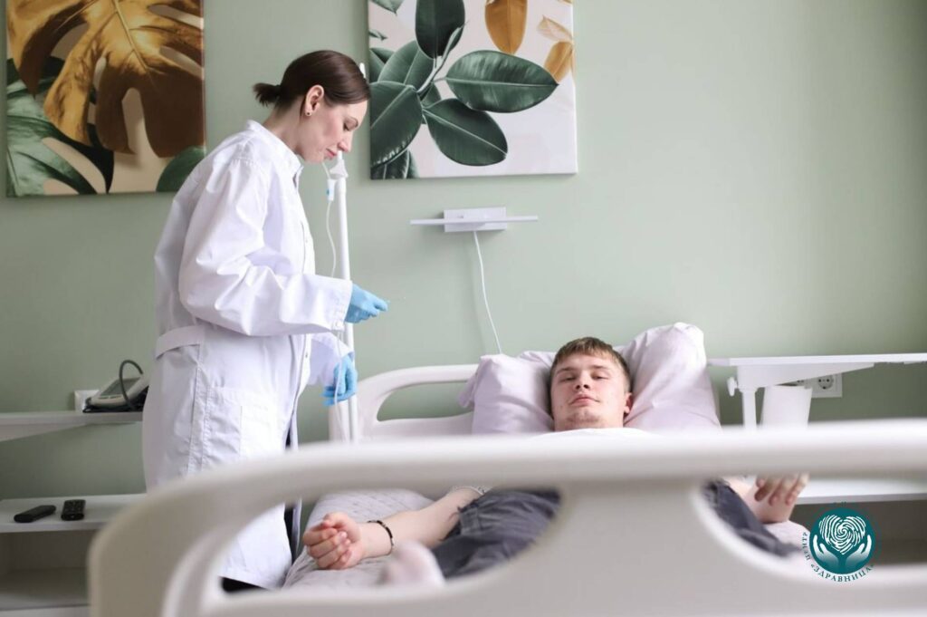 Медицинская детоксикация при похмелье в клинике Здравница